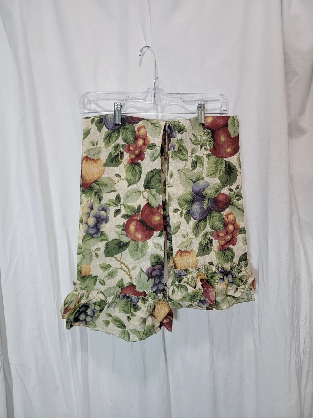 Sonoma Vintage Ruffled Cafe Curtains Pair New